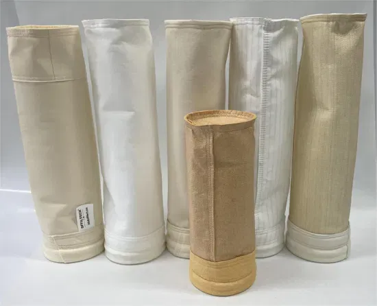 Filter bag (polyester, aramid, PPS, fiberglass)