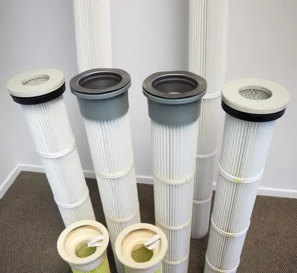 Pleated bag filter