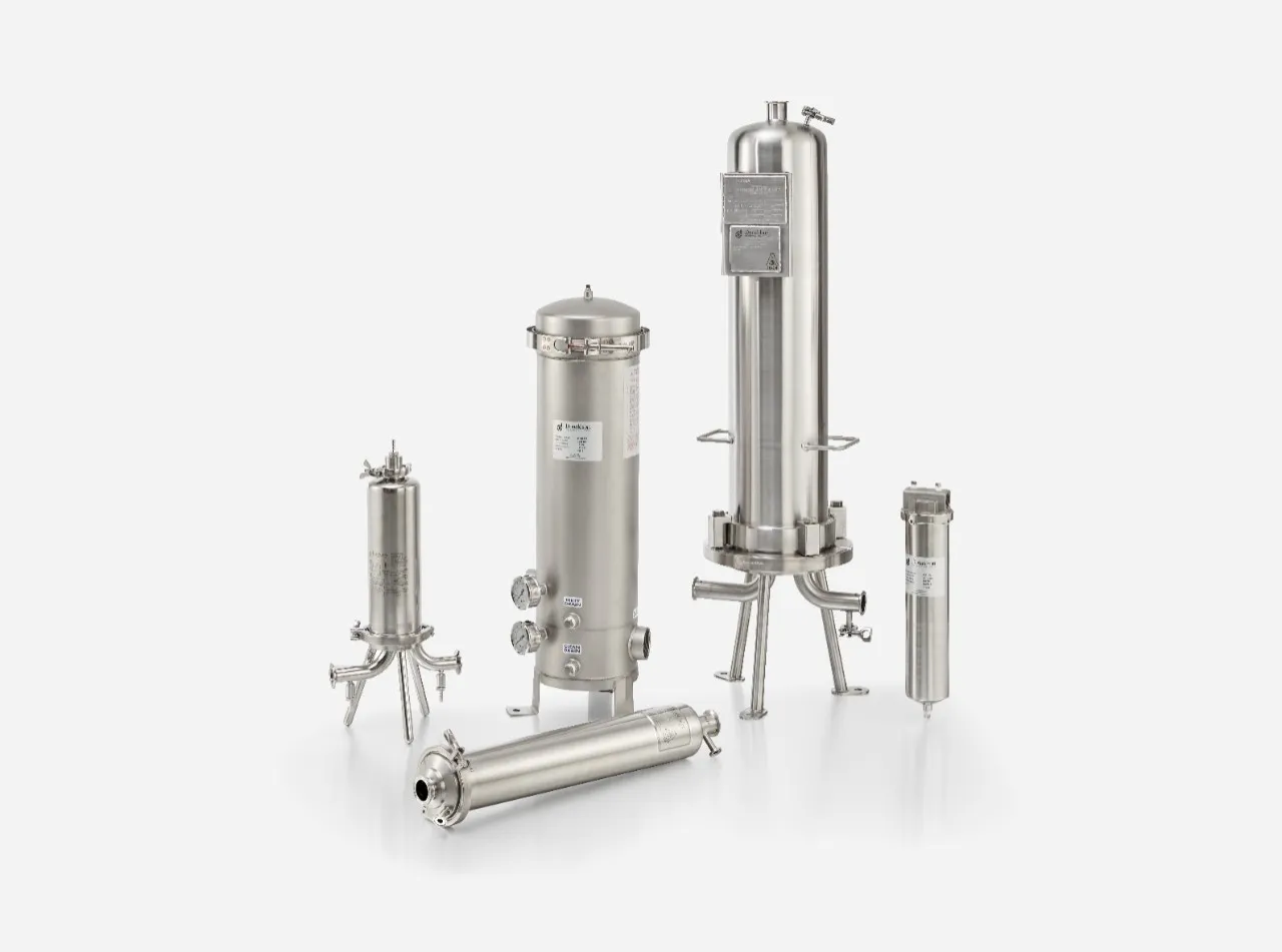 Liquid filter housing